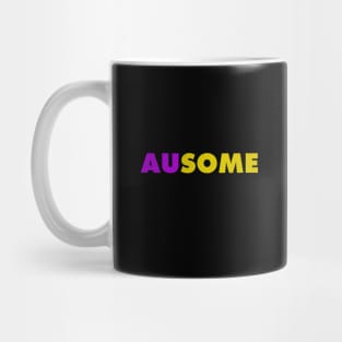 Ausome Autistic Asperger's Funny t-shirt Mug